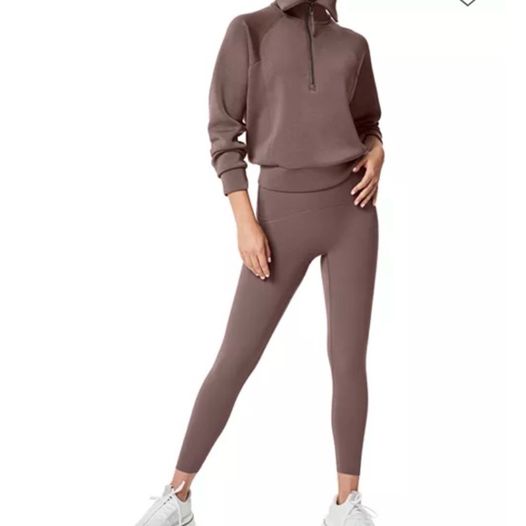 NWOT Spanx Air Essentials Quarter-Zip - Picture 3 of 6